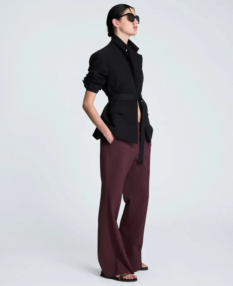 Luxe Twill Three Button Contoured Jacket>Kenneth Cole Clearance