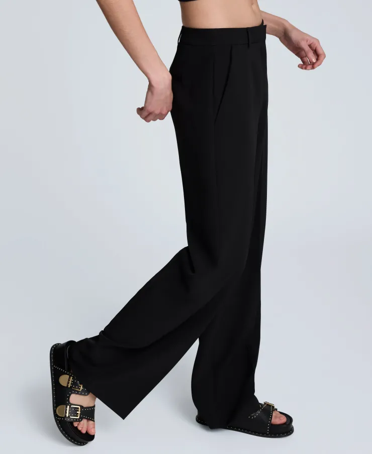 Luxe Twill Wide Leg Pant>Kenneth Cole Online