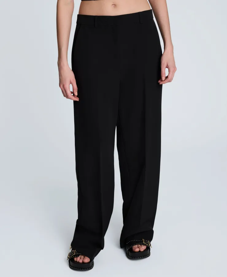 Luxe Twill Wide Leg Pant>Kenneth Cole Online