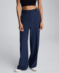 Luxe Twill Wide Leg Pant>Kenneth Cole Clearance