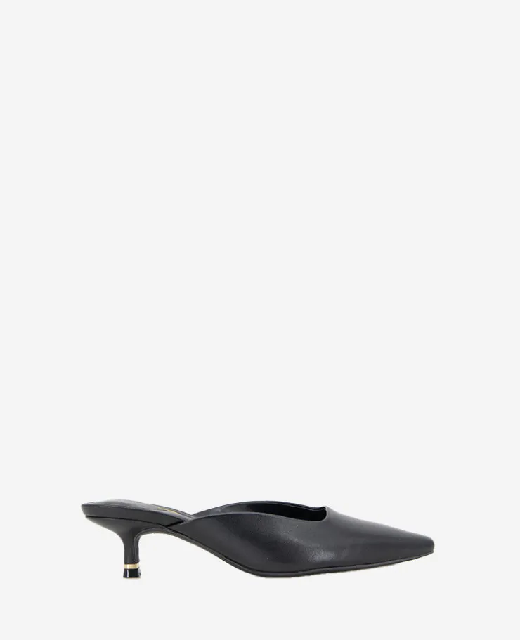 Margo Leather Kitten Heel Mule>Kenneth Cole Outlet