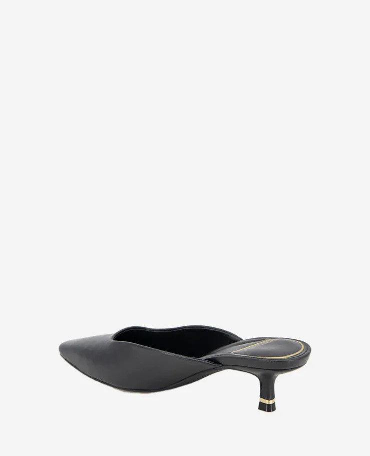 Margo Leather Kitten Heel Mule>Kenneth Cole Outlet