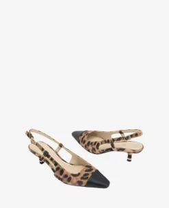 Martha Cap Toe Slingback Kitten Heel><noscript><img width=