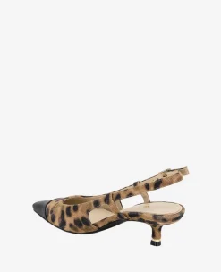Martha Cap Toe Slingback Kitten Heel><noscript><img width=