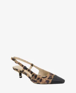 Martha Cap Toe Slingback Kitten Heel><noscript><img width=