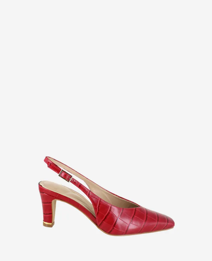 Meilani Embossed Croco Point Toe Slingback>Kenneth Cole Best