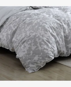 Merrion Grey Comforter + Sham Set><noscript><img width=