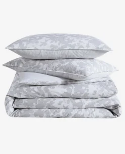 Merrion Grey Comforter + Sham Set><noscript><img width=