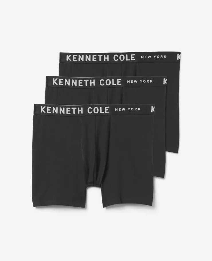 Micro Stretch Boxer Briefs 3-Pack>Kenneth Cole Online