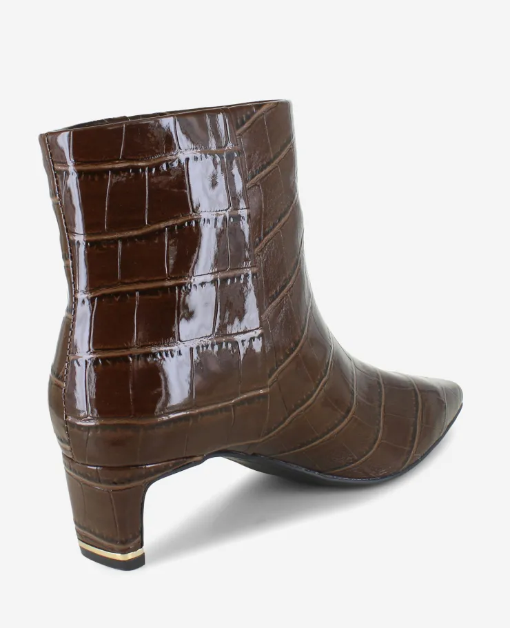 Miranda Croco Heel Bootie>Kenneth Cole Sale