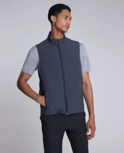 Mixed Media Vest>Kenneth Cole Best