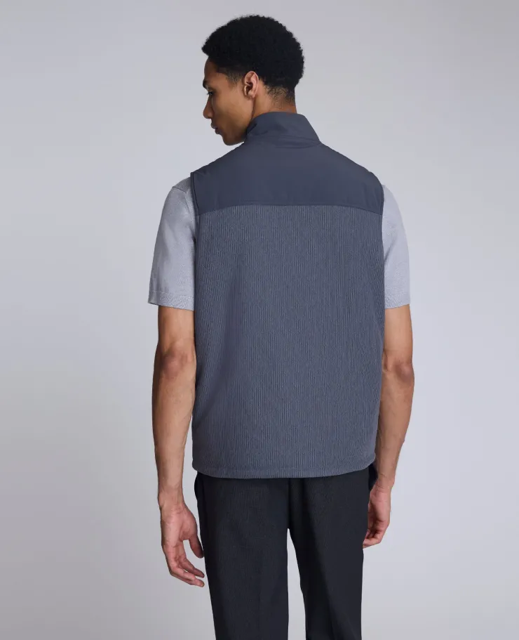 Mixed Media Vest>Kenneth Cole Best