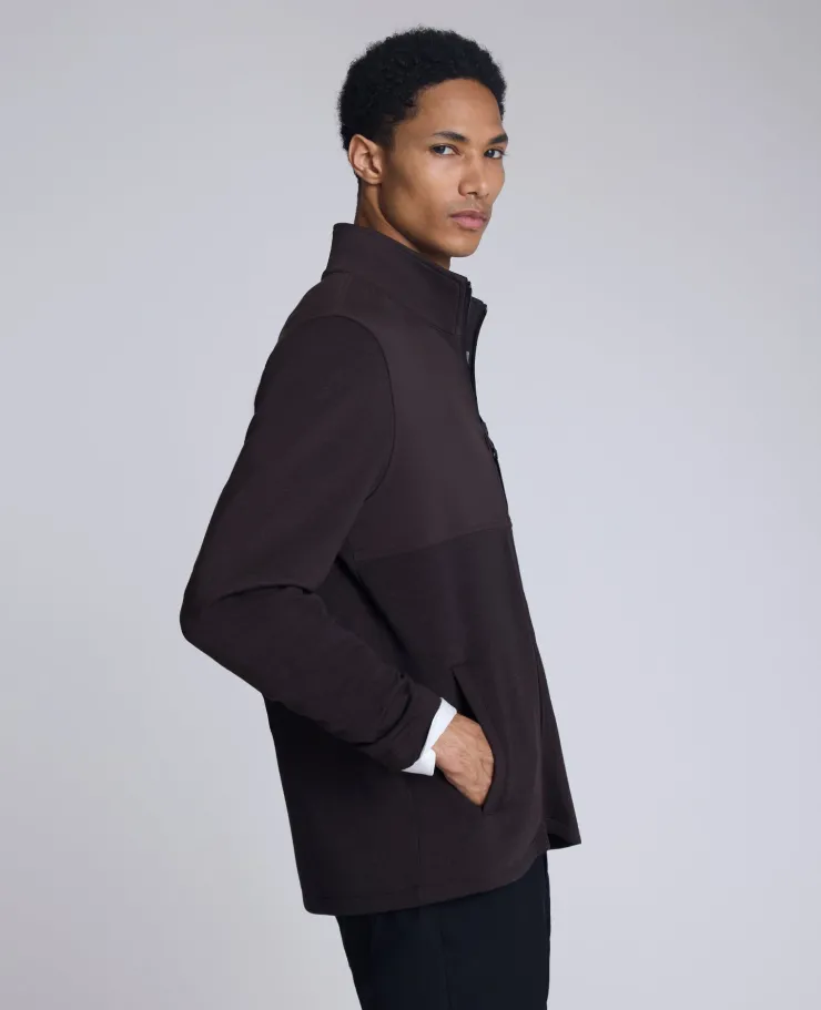 Mock Neck Full Zip Jacket>Kenneth Cole Discount