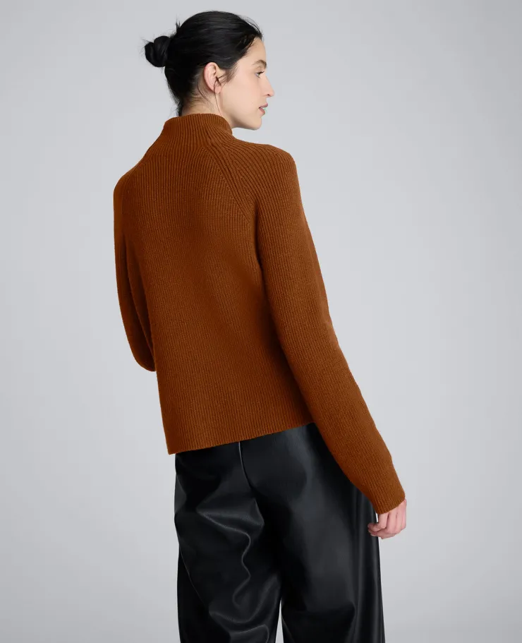 Mockneck Raglan Sleeve Sweater>Kenneth Cole Sale