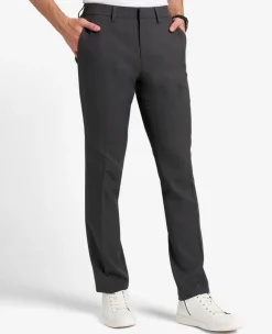 Modern-Fit Micro Check Stretch Trouser>Kenneth Cole Outlet