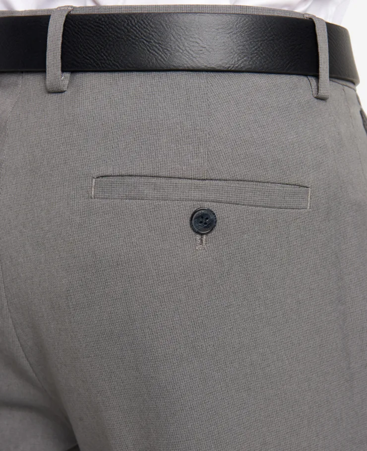 Modern-Fit Micro Check Stretch Trouser>Kenneth Cole Best