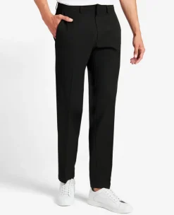 Modern-Fit Micro Check Stretch Trouser><noscript><img width=
