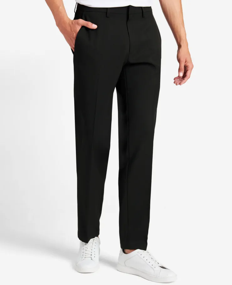 Modern-Fit Micro Check Stretch Trouser>Kenneth Cole New