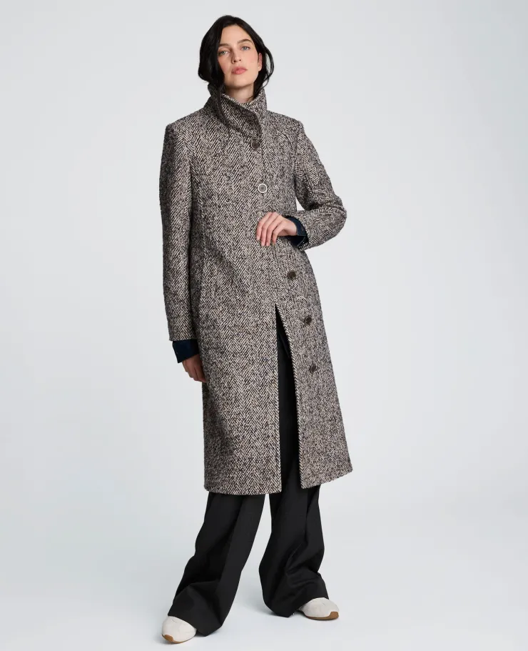 Novelty Classic Wool Walker Coat>Kenneth Cole Outlet