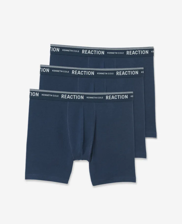 Organic Cotton Stretch Boxer Briefs 3-Pack>Kenneth Cole Discount