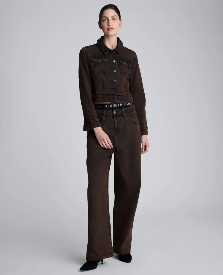 Overdye Denim Boyfriend Jean>Kenneth Cole Discount