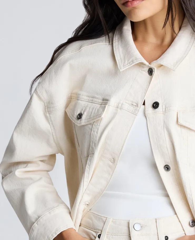 Oversized Denim Trucker Jacket>Kenneth Cole Best