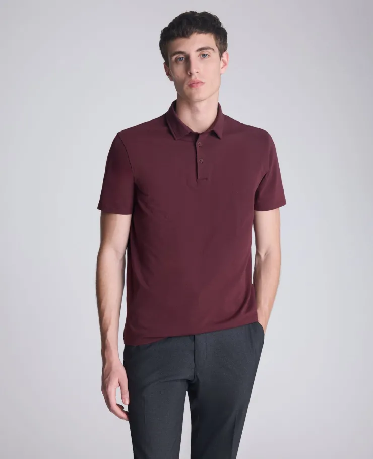 Performance Button Polo>Kenneth Cole Outlet