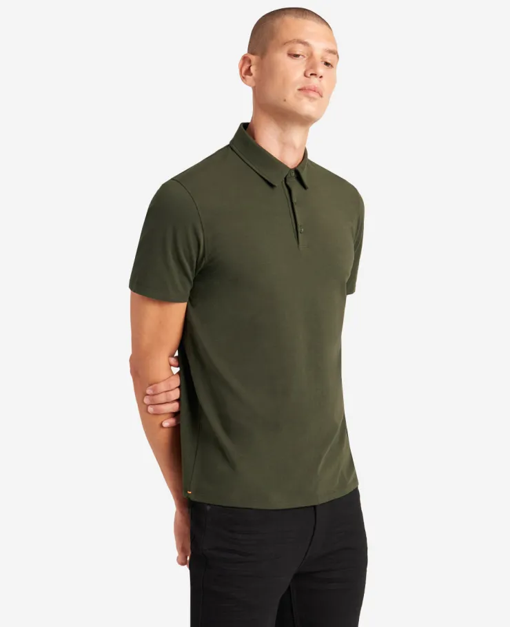 Performance Button Polo>Kenneth Cole Discount