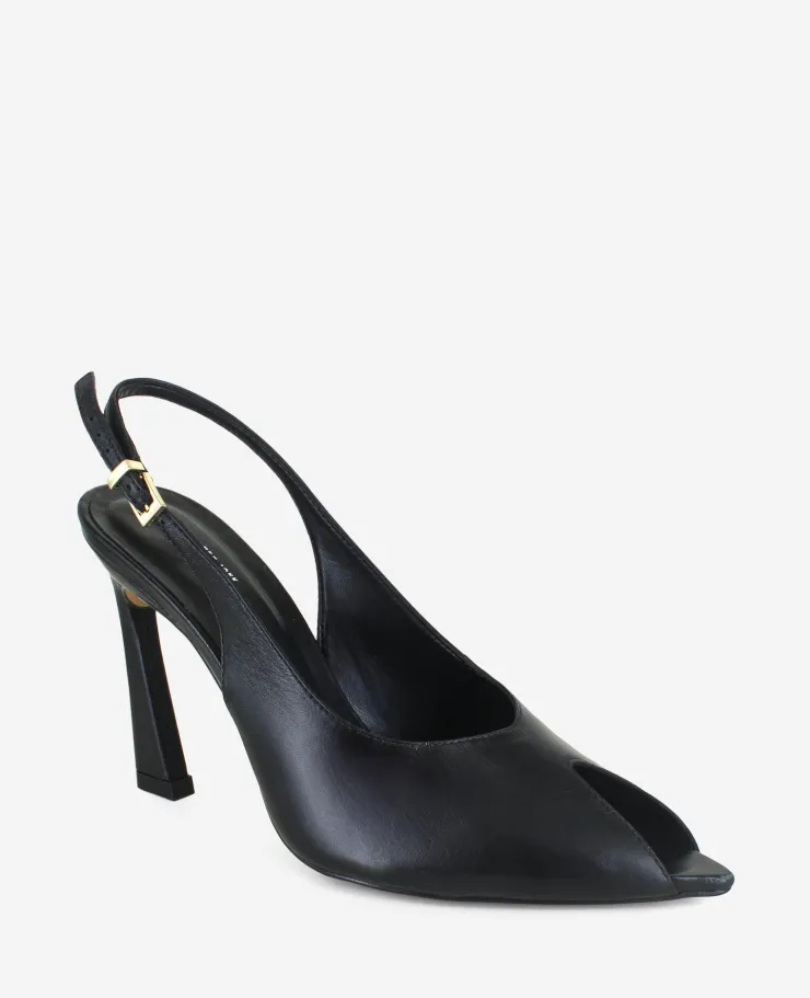 Priya Leather Peep Toe Slingback Heel>Kenneth Cole Sale