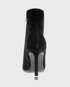 Quincy Suede Heel Ankle Bootie><noscript><img width=