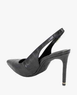 Quinnly Leather Croco Slingback Heel><noscript><img width=