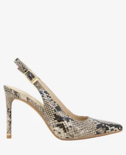 Quinnly Snakeskin Leather Slingback Heel>Kenneth Cole Hot