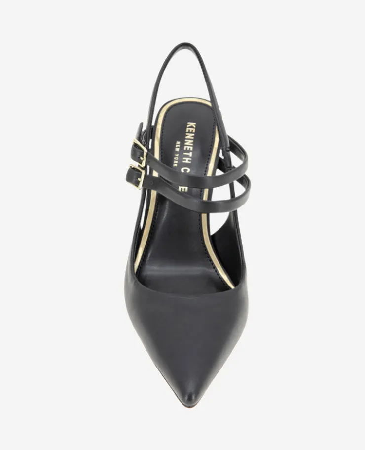 Raquel Leather Slingback Heel>Kenneth Cole Hot