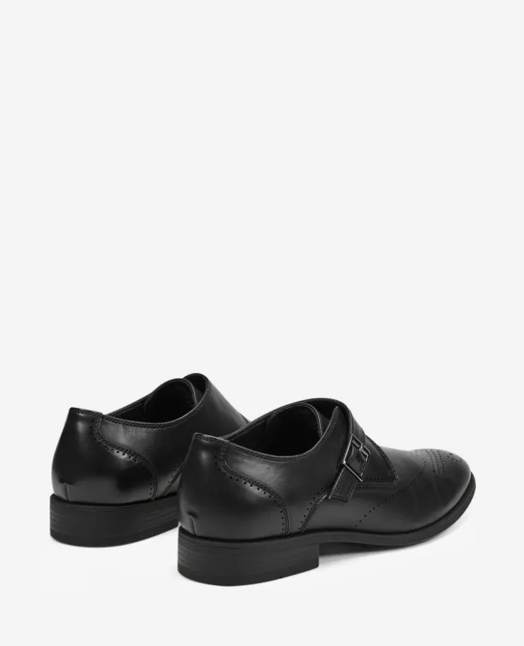 REACTION - Cheer Brogue Single Monk Strap>Kenneth Cole