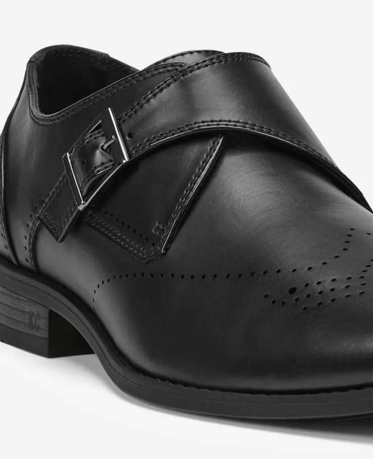 REACTION - Cheer Brogue Single Monk Strap>Kenneth Cole