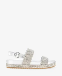 REACTION - Debra Two Band Crystal Sandal>Kenneth Cole New