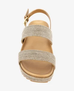 REACTION - Debra Two Band Crystal Sandal><noscript><img width=