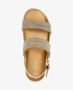 REACTION - Debra Two Band Crystal Sandal><noscript><img width=