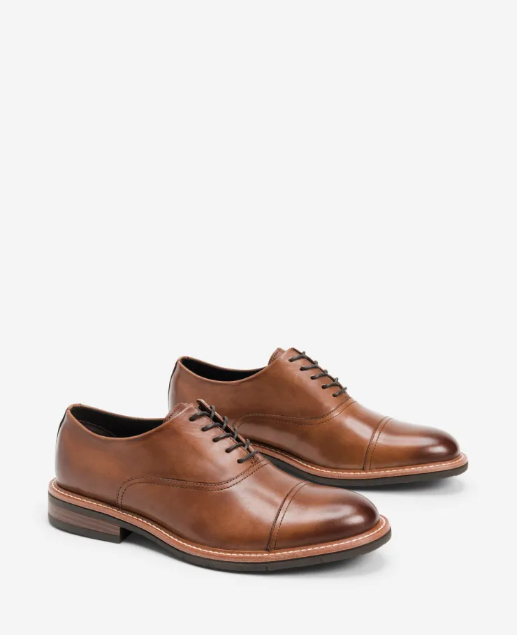 REACTION - Klay Cap Toe Oxford with Flex>Kenneth Cole New