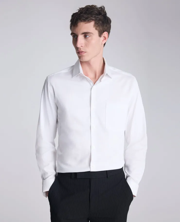 REACTION - Slim-Fit Button-Down Dress Shirt>Kenneth Cole