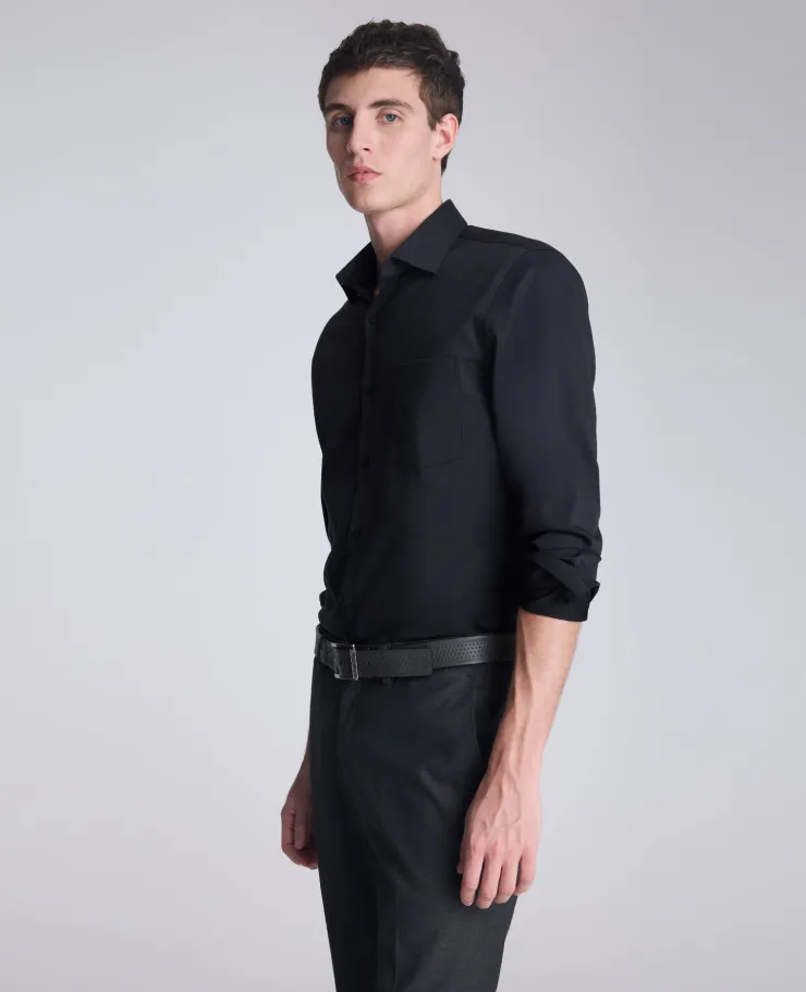 REACTION - Slim-Fit Button-Down Dress Shirt>Kenneth Cole Sale
