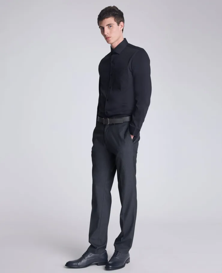 REACTION - Slim-Fit Button-Down Dress Shirt>Kenneth Cole Sale