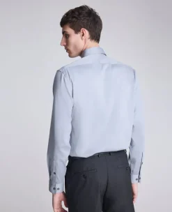 REACTION - Slim-Fit Button-Down Dress Shirt><noscript><img width=