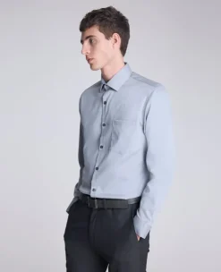 REACTION - Slim-Fit Button-Down Dress Shirt><noscript><img width=