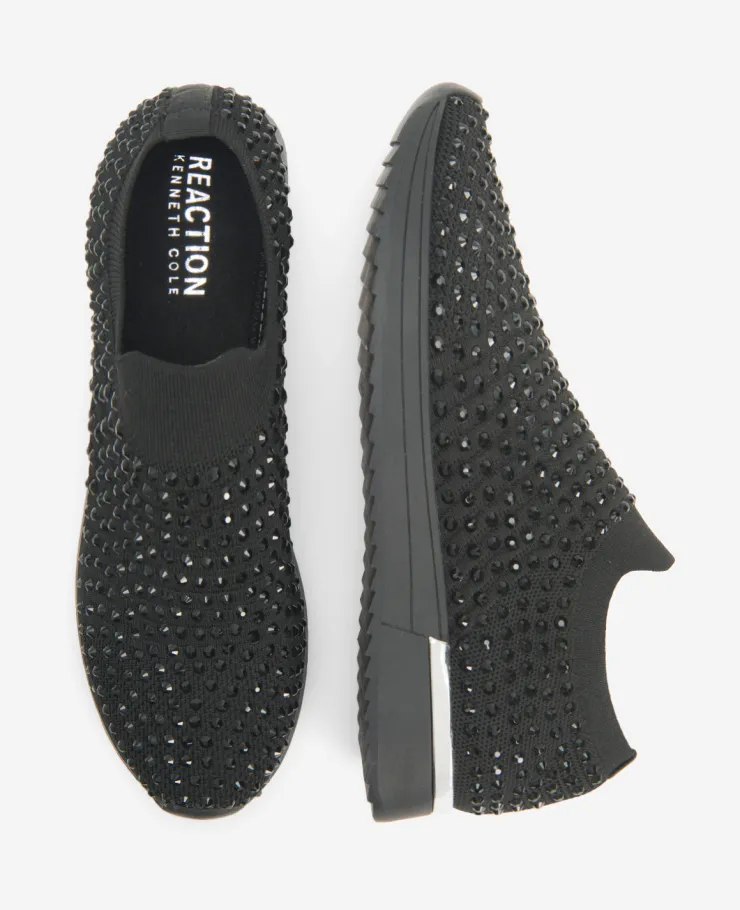 REACTION- The Cameron Jewel Jogger Slip-On Sneaker>Kenneth Cole Clearance