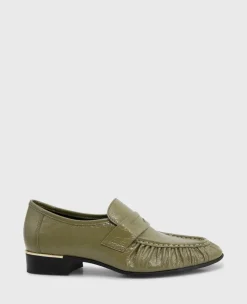 Reece Crinkle Patent Penny Loafer>Kenneth Cole Online