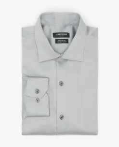 Regular-Fit Button-Down Stretch Dress Shirt with TEK FIT><noscript><img width=