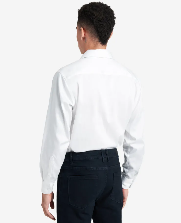 Regular-Fit Button-Down Stretch Dress Shirt with TEK FIT>Kenneth Cole Sale