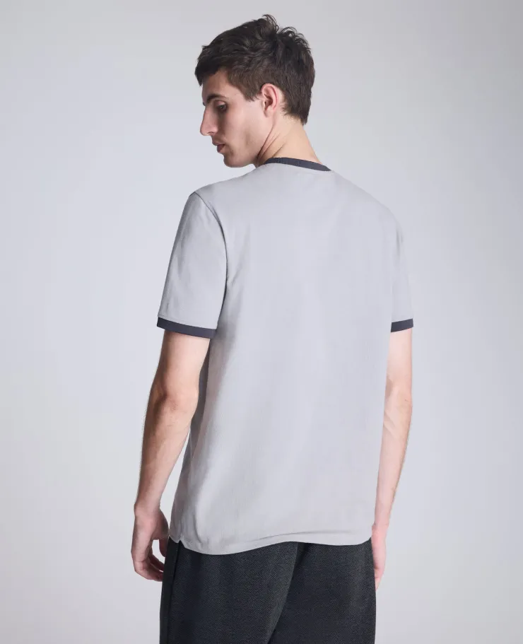 Ribbed Crewneck Tee>Kenneth Cole Outlet