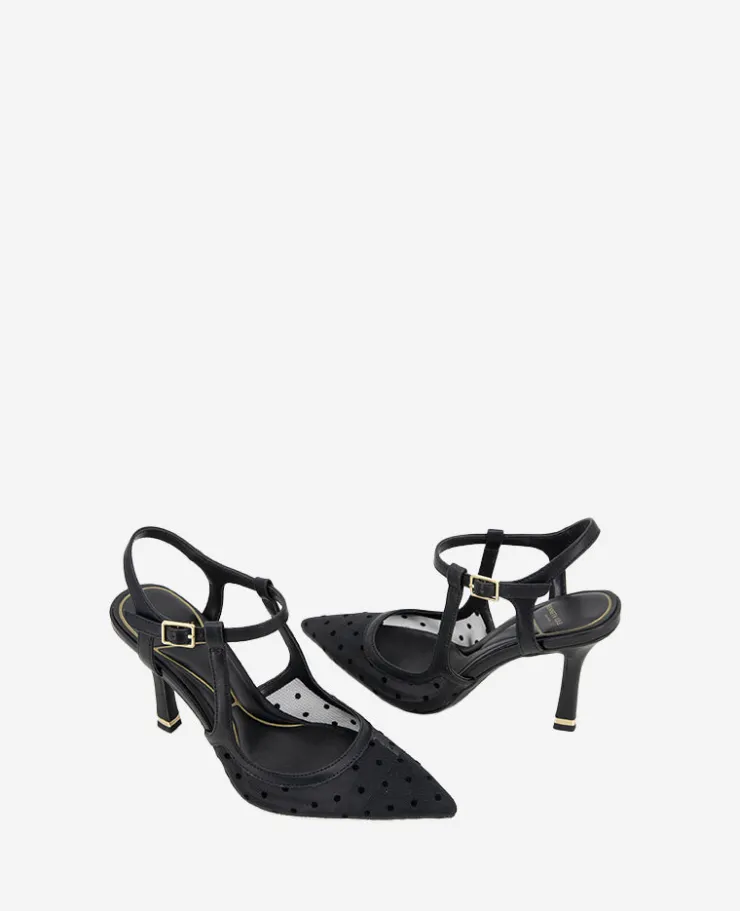 Romi Mesh Ankle Slingback Heel>Kenneth Cole Online